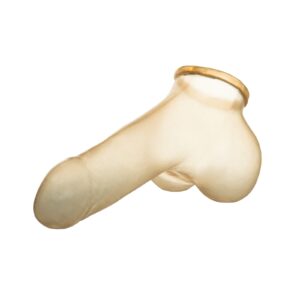 Toylie Latex Penis Sheath XS - Shaft Length 10cm, SEMI-Transparent