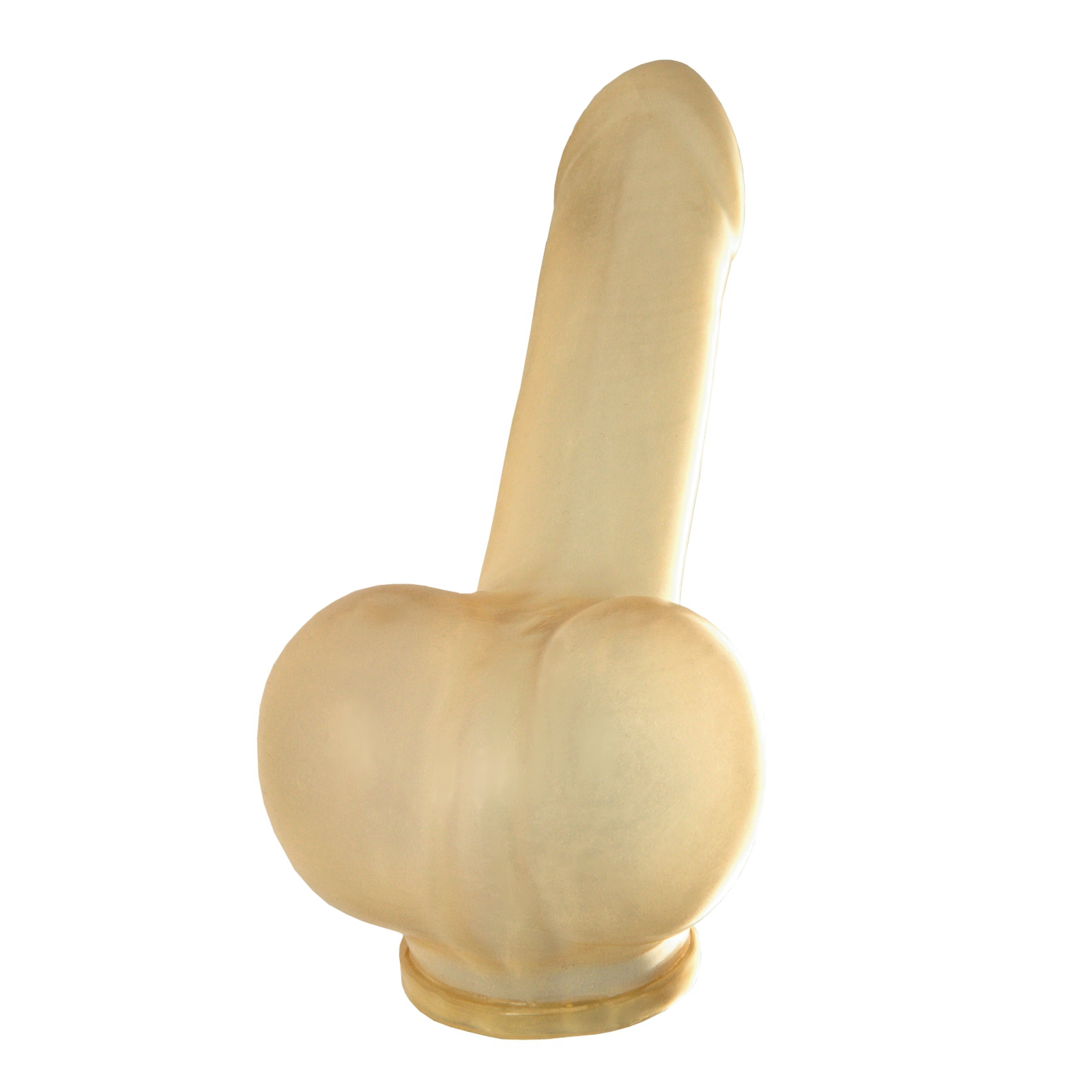 Toylie Latex Penishülle XL - Schaftlänge 16cm, SEMI-Transparent