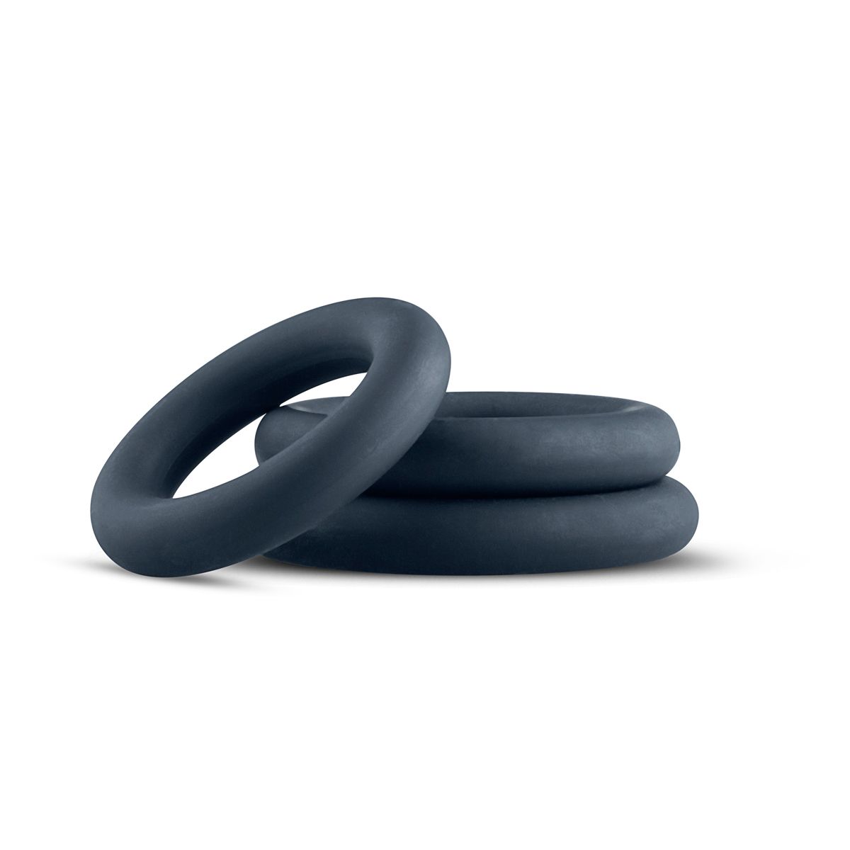 Boners 3-Piece Penis Ring Set – Grey