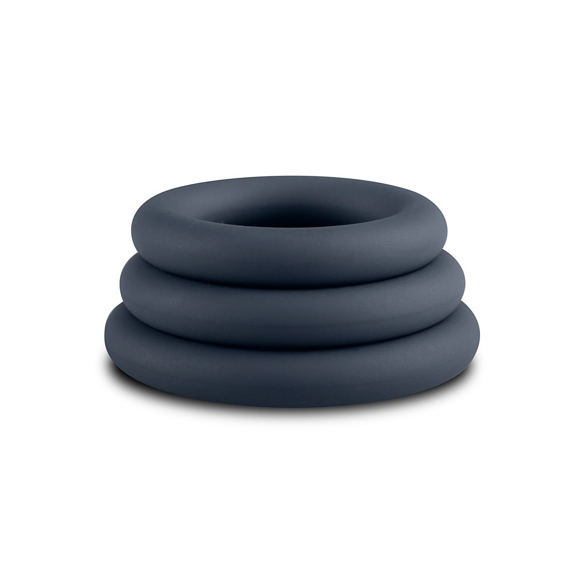 Boners 3-Piece Penis Ring Set – Grey
