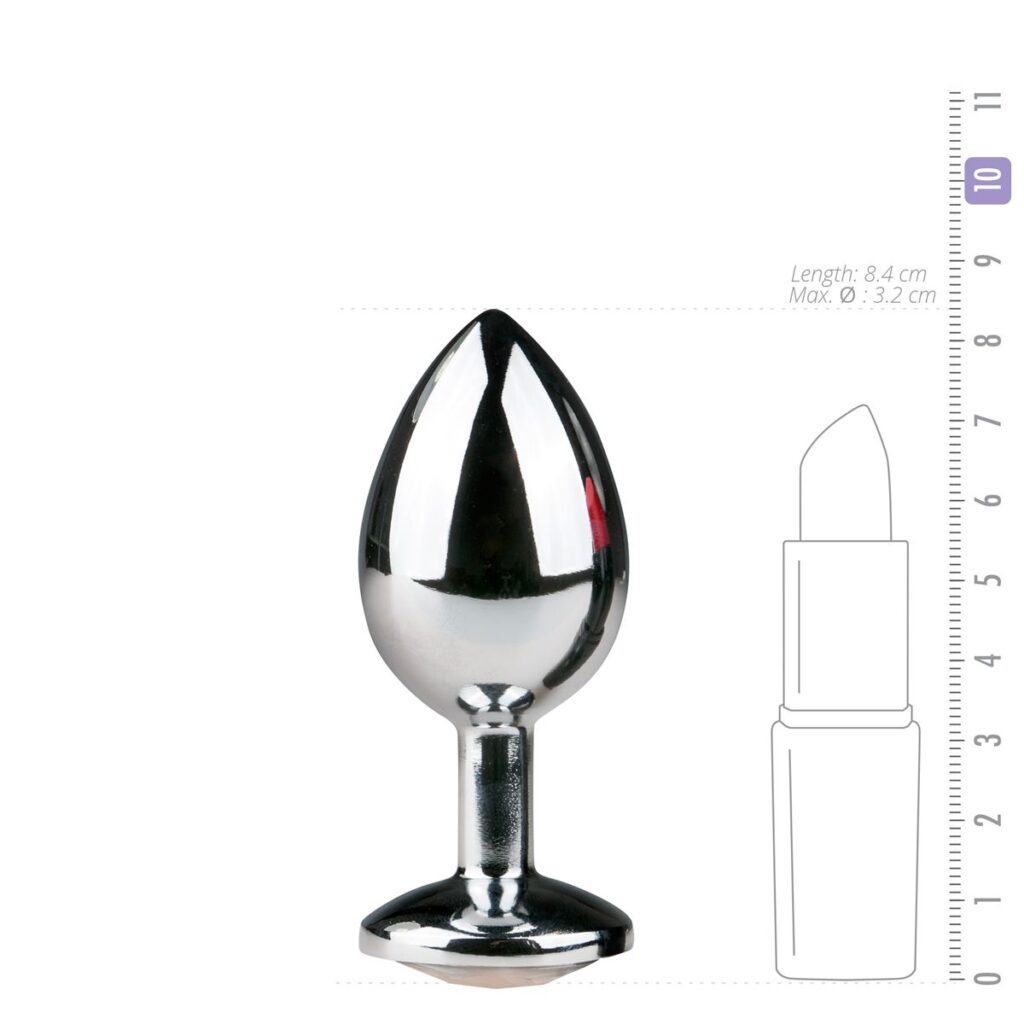 Butt Plug aus Metall - M - Easytoys Anal Collection 1625142346.ET125CLR_4