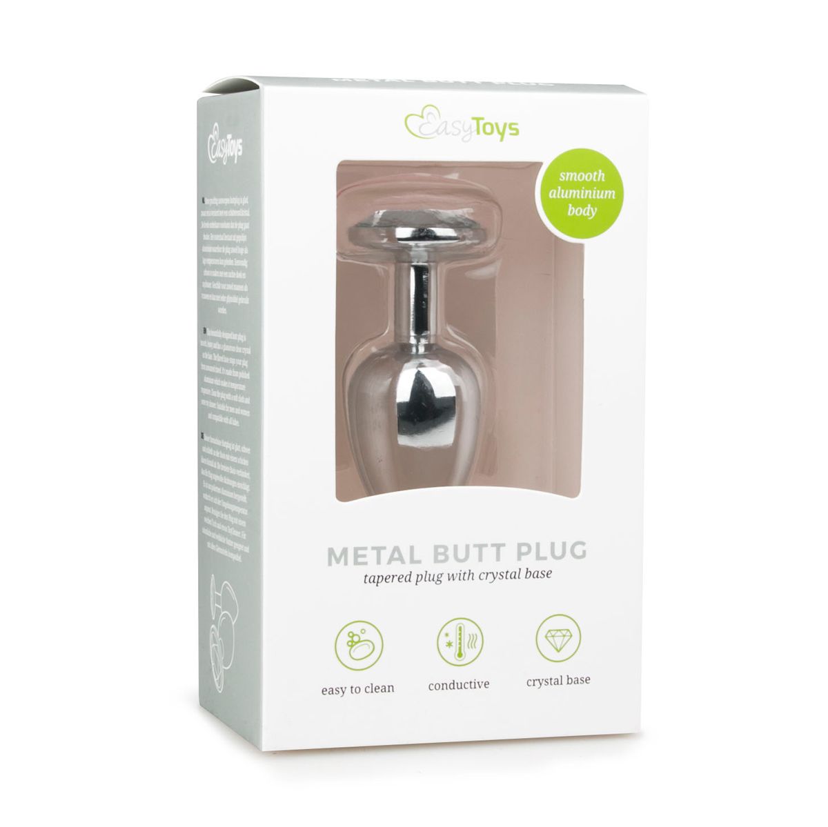 Butt Plug aus Metall - S - Easytoys Anal Collection