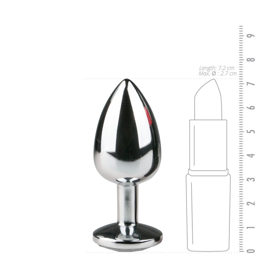 Butt Plug aus Metall - S - Easytoys Anal Collection 1625142343.ET124CLR_4