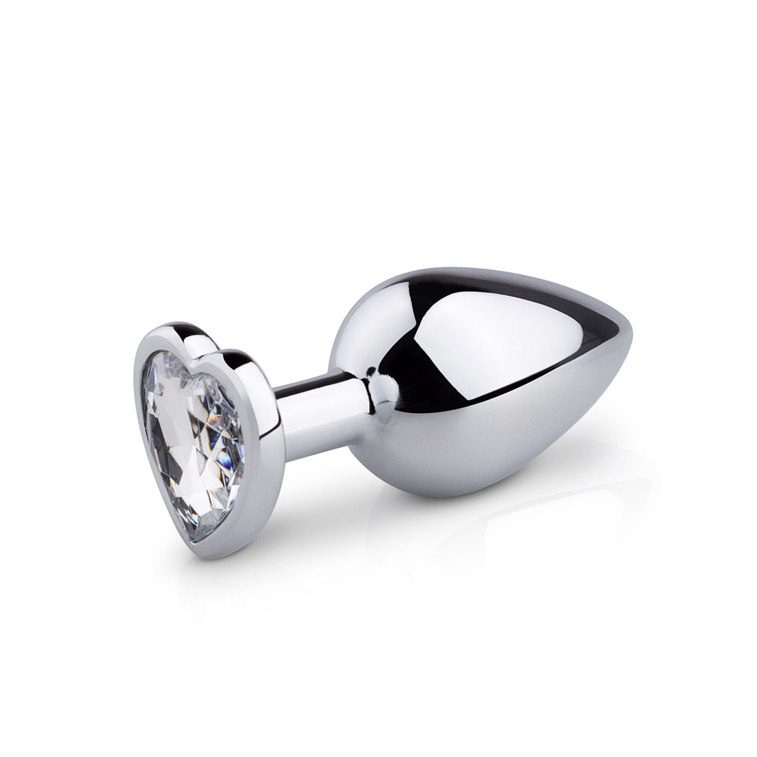 Metal Butt Plug with Heart – M – Easytoys Anal Collection