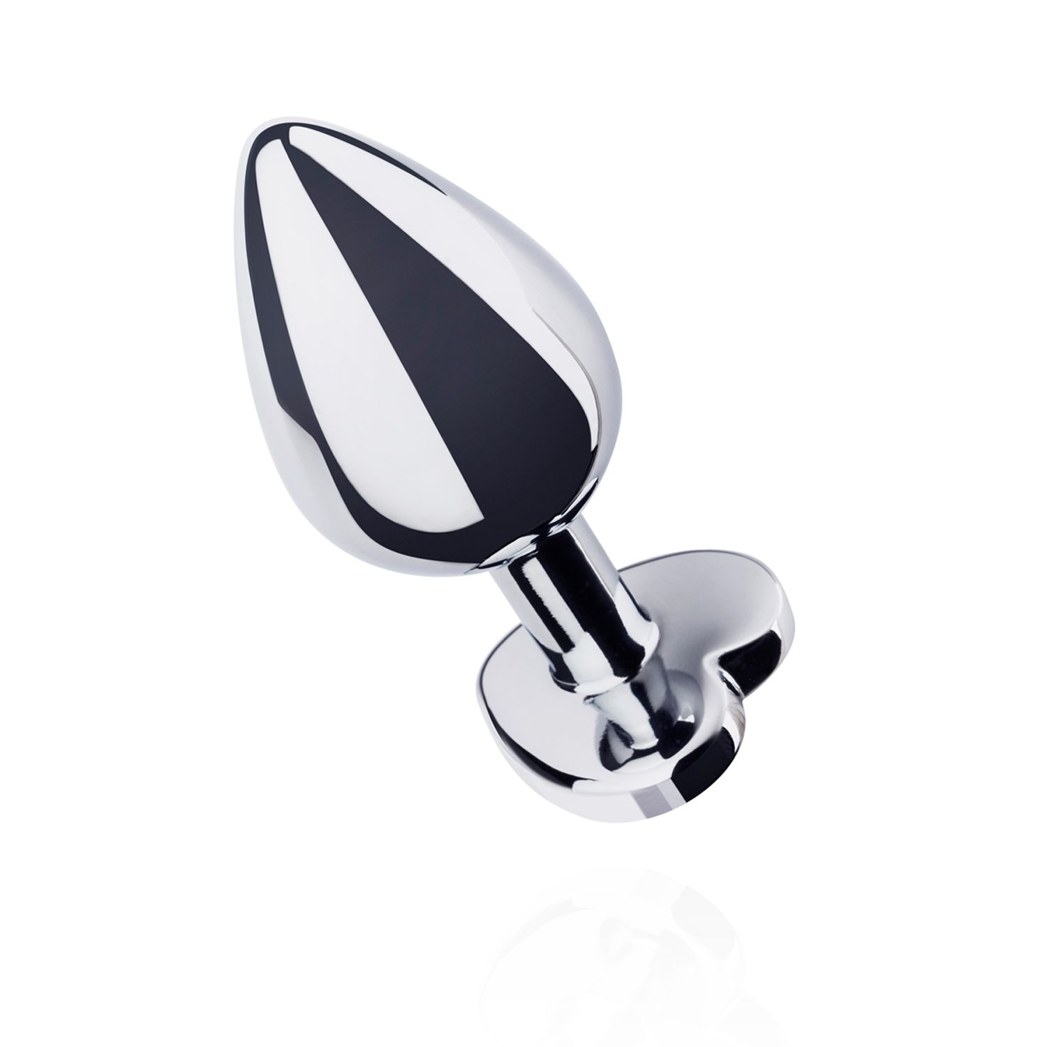 Metal Butt Plug with Heart – M – Easytoys Anal Collection