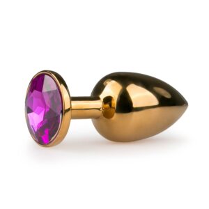Butt Plug mit rosa Zierstein - S - Easytoys Anal Collection