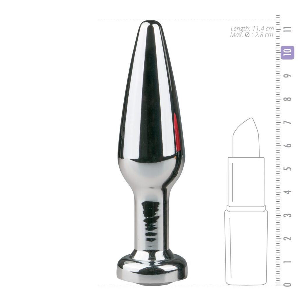 Buttplug aus Metall - Easytoys Anal Collection 1625142363.ET145CLR_4