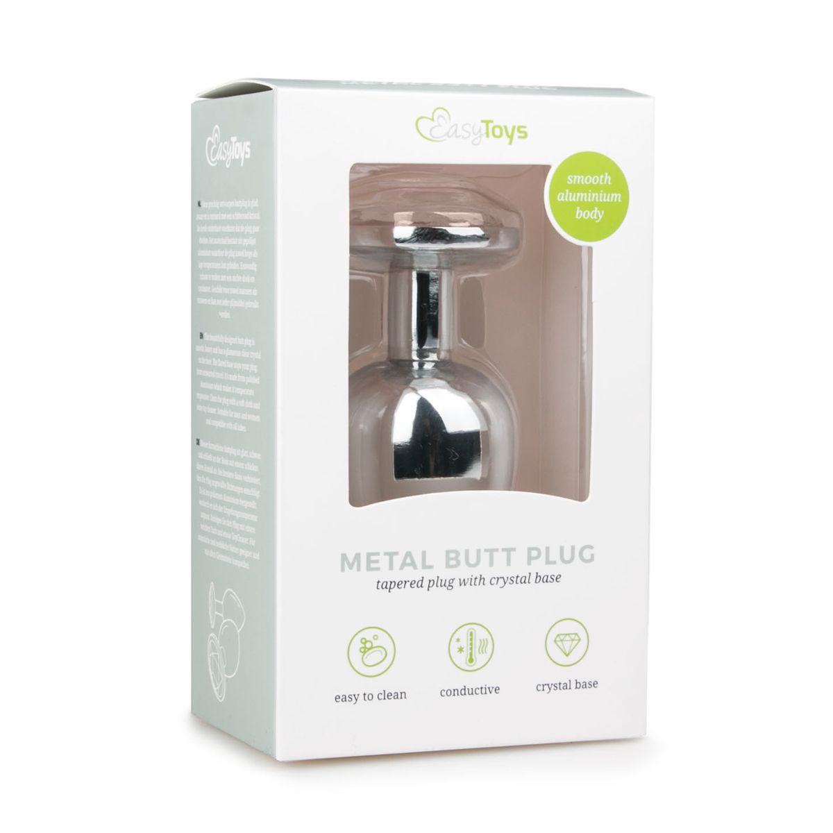 Buttplug aus Metall - L - Easytoys Anal Collection