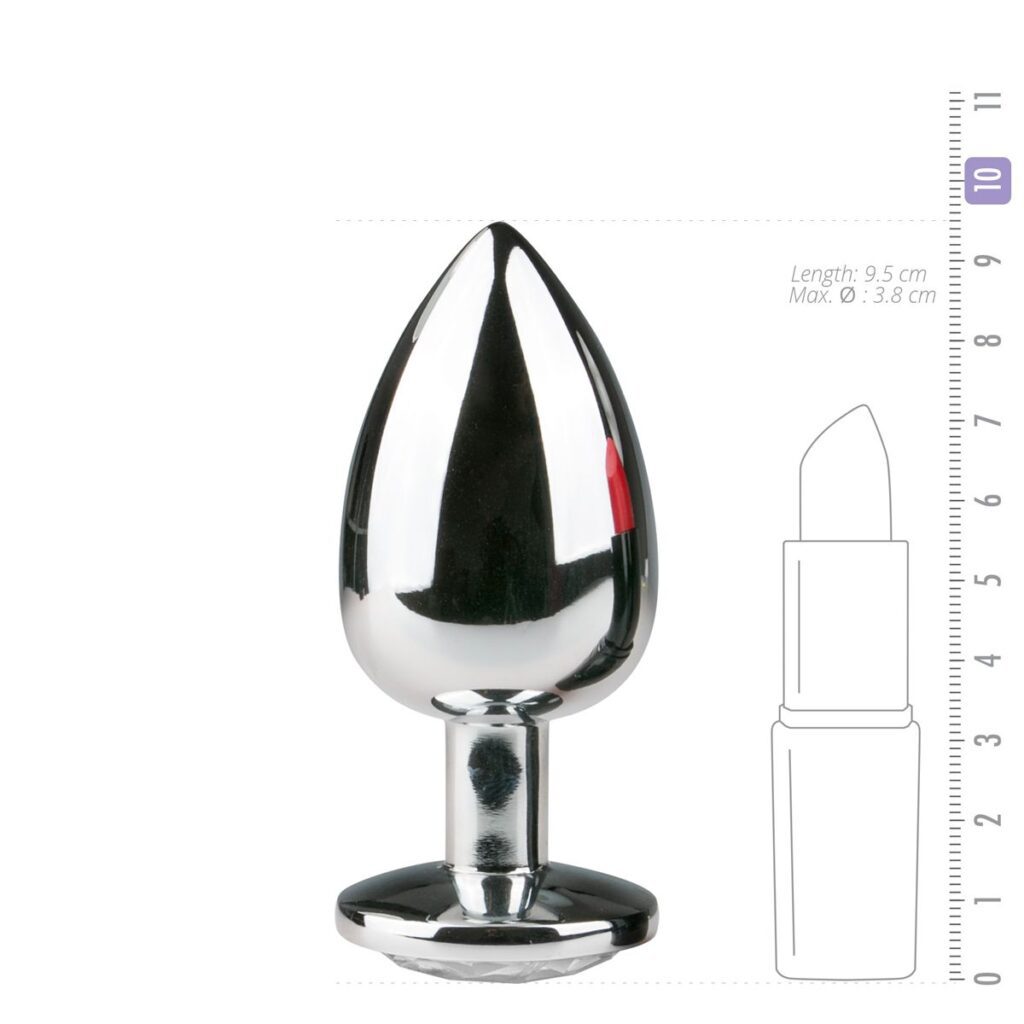 Buttplug aus Metall - L - Easytoys Anal Collection 1625142350.ET126CLR_4