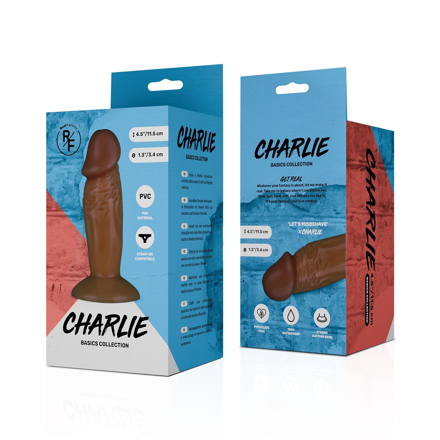 Charlie Realistische Dildo "Real Fantasy" - 11,5 cm