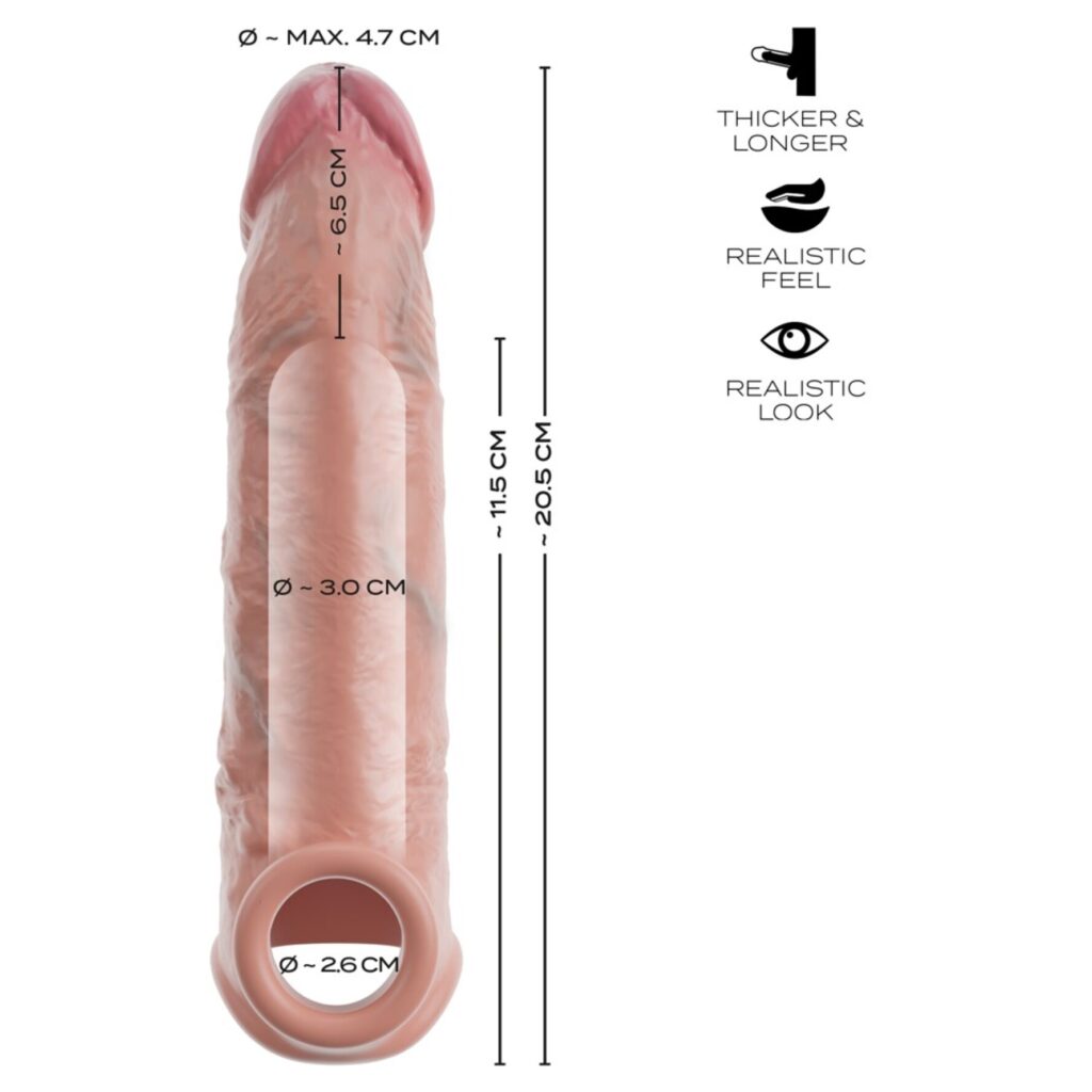 Penisverlängerung RealSleeve Extension - Realistixxx 50064570000_k