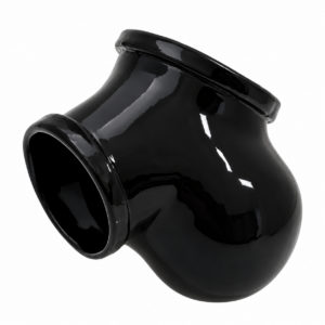 TOYLIE Latex-Penishülle BEN XL mit integriertem Penisring - Schwarz